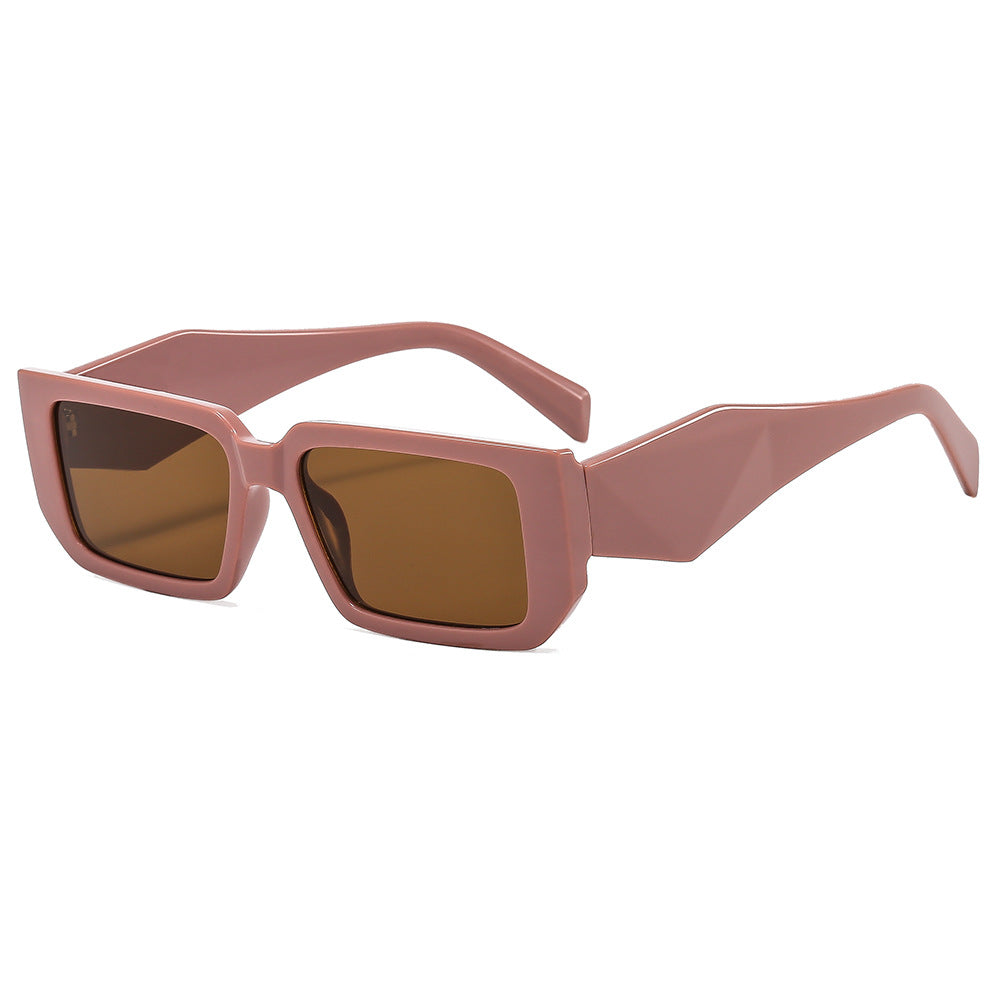 Wholesale Square Wide Leg Small Frame PC Sunglasses